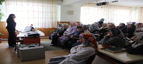 Bayan ve Öğrencilere Yönelik Kanser Semineri Verildi