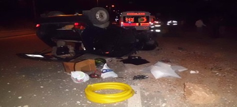 Trafik Kzası: 3 Yaralı