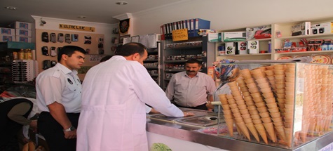 Çubuk’ta Dondurmacılara Sıkı Denetim