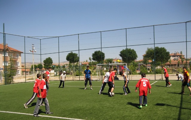 Çubuk’ta Kur'an Kursları Öğrencileri Futbol Heyecanı Yaşadı