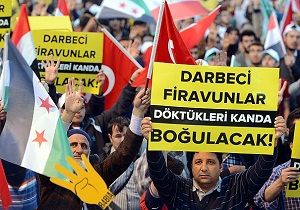 Sincan'da dev Mısır protestosu