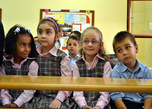 Ders zili minik öğrenciler için çalacak