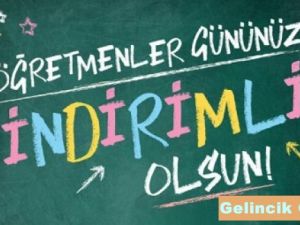 24 Kasım Öğretmenler Gününe Özel Kampanya Gelincik Giyimde