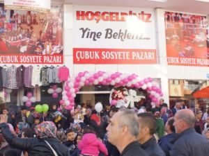 Çubuk Sosyete Pazarı İbocan İle Muhteşem Bir Açılış Yaptı
