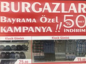 Burgazlar’da Bayrama Özel %50’iye Varan İndirim