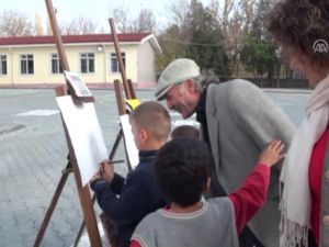 İlköğretim Öğrencileri, Atatürk'ü Resim ve Maket Yaparak Andılar