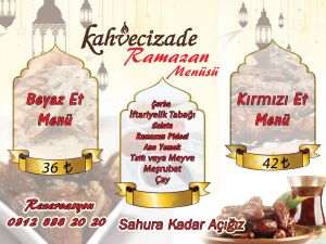 Ramazan Keyfi Kahvecizade’de Yaşanır